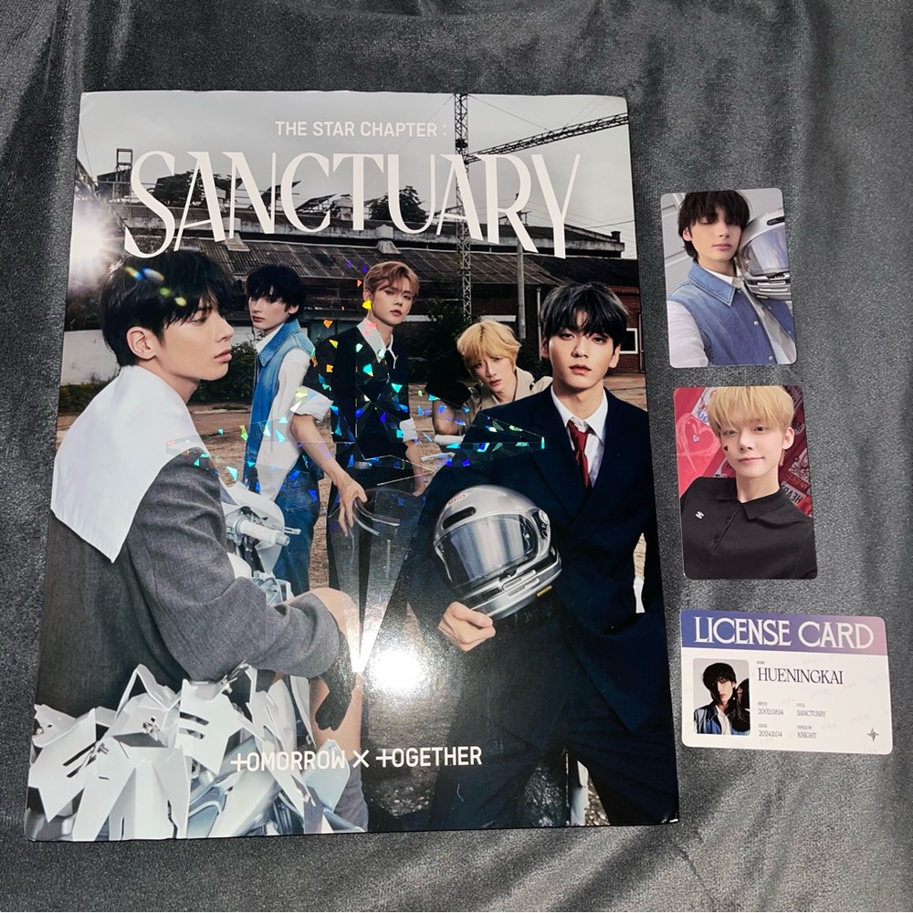 TOMORROW X TOGETHER Sanctuary Album with Target Exclusive Yeonjun Photocard